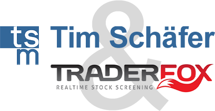 Foto Tim Schäfer + TraderFox Logo